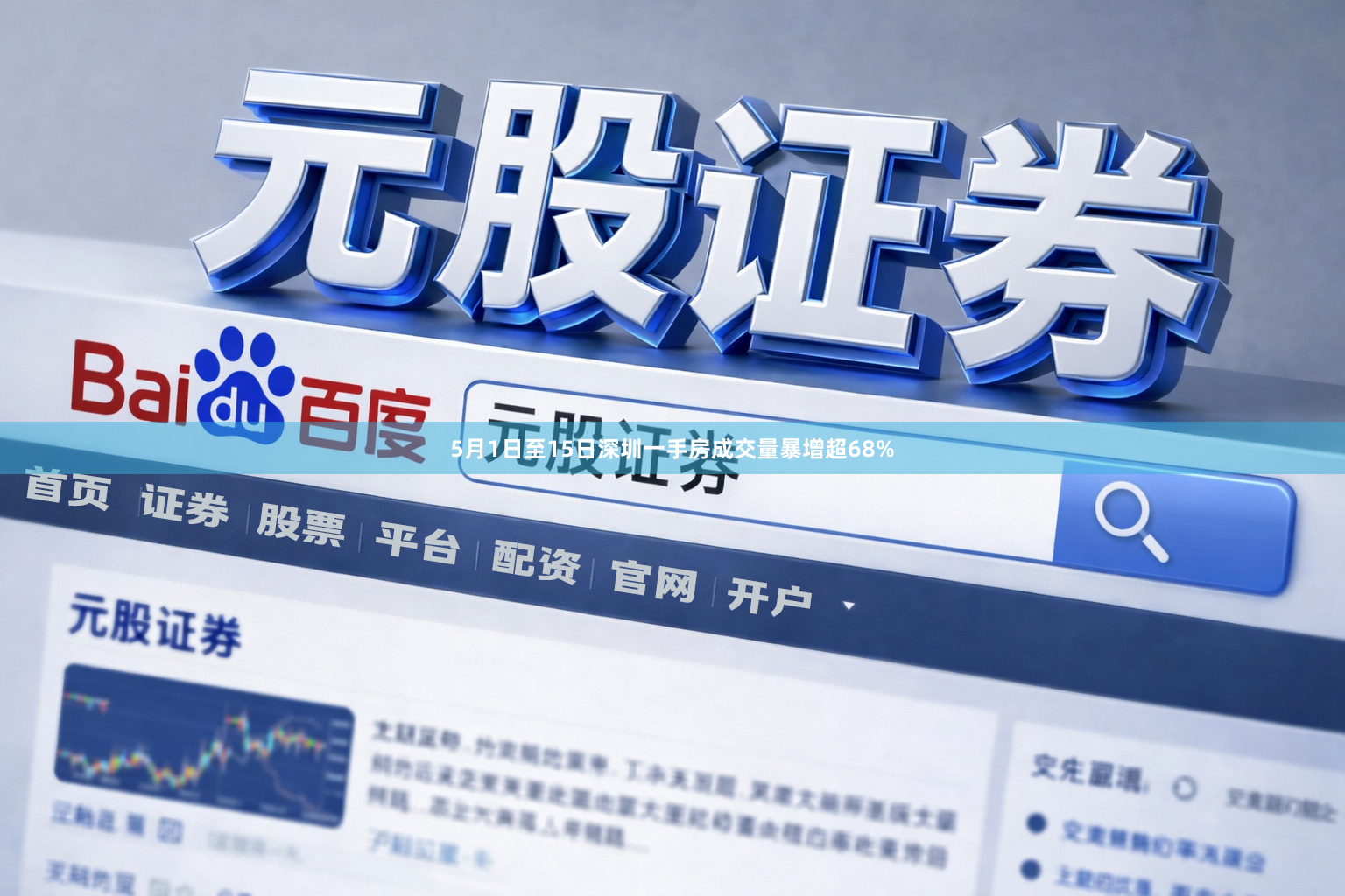 5月1日至15日深圳一手房成交量暴增超68%